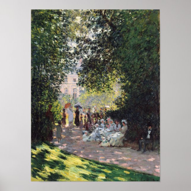 Claude Monet | The Parc Monceau Poster (Front)