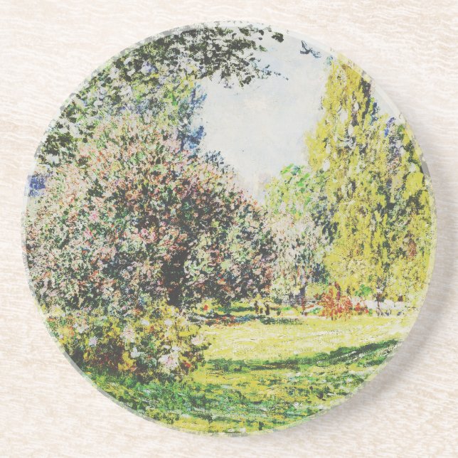 Claude Monet - The Park Monceau Coaster (Front)