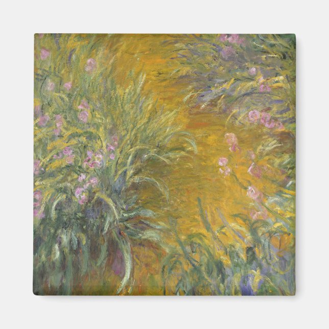 Claude Monet | The Path through the Irises Magnet (Front)