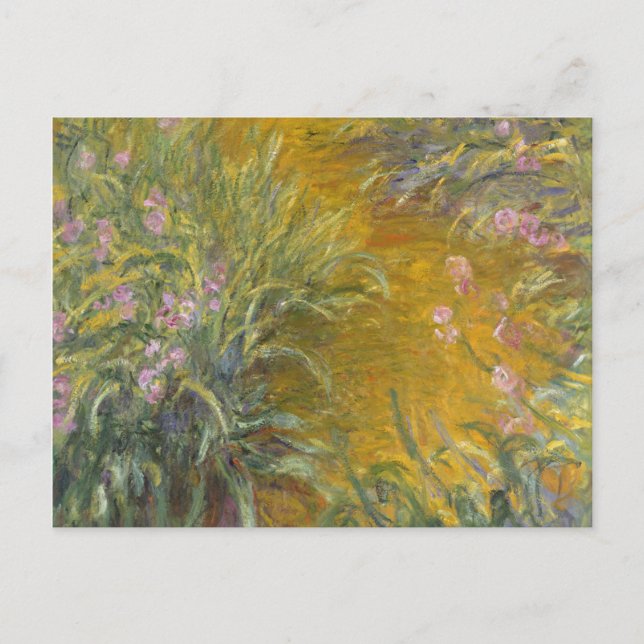 Claude Monet | The Path through the Irises Postcard (Front)