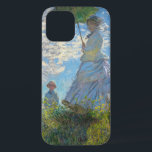 Claude Monet - The Promenade, Woman with a Parasol iPhone 12 Case<br><div class="desc">The Promenade,  Woman with a Parasol / Madame Monet and Her Son / La Promenade / La Femme a l'ombrelle - Claude Monet,  1875</div>