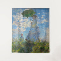 Claude Monet - The Promenade, Woman with a Parasol