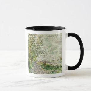 Claude Monet The Riverbank at Gennevilliers Mug