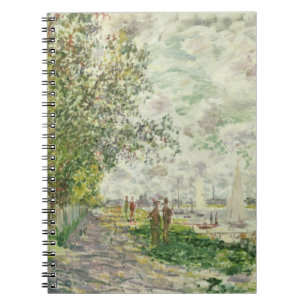 Claude Monet The Riverbank at Gennevilliers Notebook