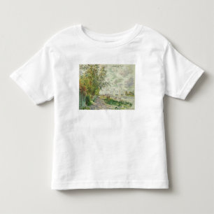 Claude Monet The Riverbank at Gennevilliers Toddler T-Shirt