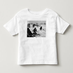 Claude Monet The Rocks of Belle-Ile, 1886 Toddler T-Shirt