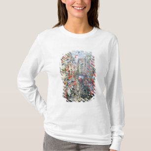 Claude Monet The Rue Montorgueil, Paris T-Shirt