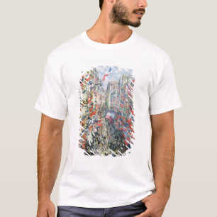 Claude Monet   The Rue Montorgueil, Paris T-Shirt