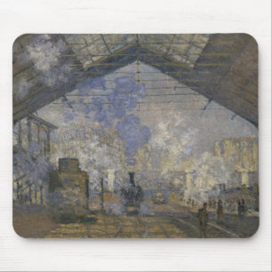 Claude Monet - The Saint-Lazare Station Mouse Pad