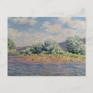 Claude Monet The Seine at Port-Villez, c.1890 Postcard