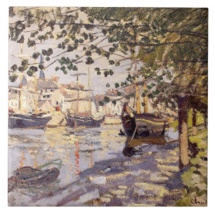 Claude Monet. The Seine at Rouen Ceramic Tile