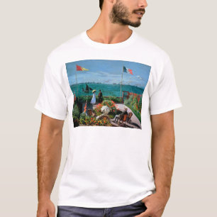 Claude Monet The Terrace at Sainte-Adresse, 1867 T-Shirt