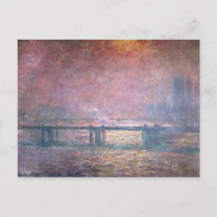 Claude Monet The Thames at Charing Cross, 1903 Postcard