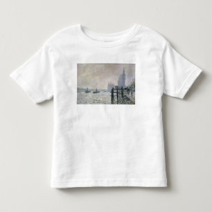 Claude Monet The Thames below Westminster Toddler T-Shirt