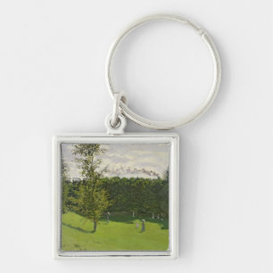 Claude Monet The Train in the Country, c.1870-71 Key Ring