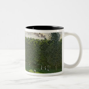 Claude Monet   The Train in the Country, c.1870-71 Two-Tone Coffee Mug