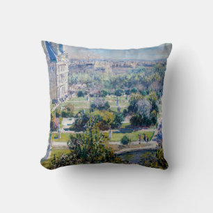 Claude Monet - The Tuileries Gardens Cushion