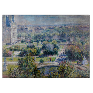 Claude Monet - The Tuileries Gardens Cutting Board