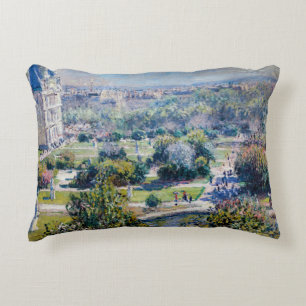 Claude Monet - The Tuileries Gardens Decorative Cushion