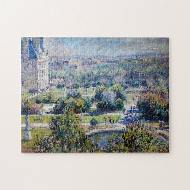 Claude Monet - The Tuileries Gardens Jigsaw Puzzle (Horizontal)