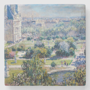 Claude Monet - The Tuileries Gardens Stone Coaster