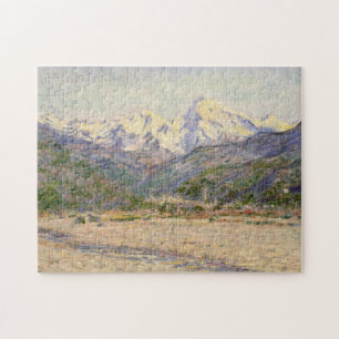Claude Monet The Valley of the Nervia Jigsaw Puzzle