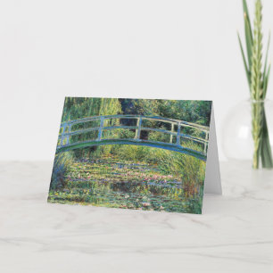 Claude Monet - The Water Lily Pond Card