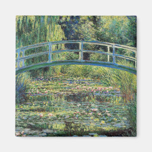 Claude Monet - The Water Lily Pond Magnet