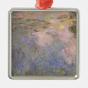 Claude Monet The Water-Lily Pond Metal Ornament