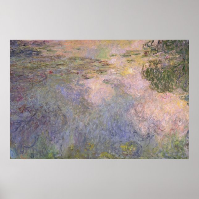 Claude Monet | The Water-Lily Pond Poster (Front)