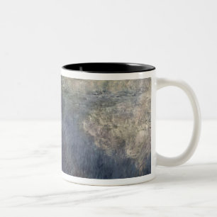 Claude Monet The Waterlilies The Clouds 1914-18 Two-Tone Coffee Mug