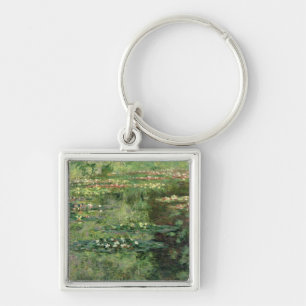 Claude Monet The Waterlily Pond, 1904 Key Ring