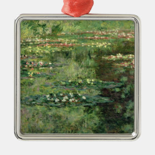 Claude Monet The Waterlily Pond, 1904 Metal Tree Decoration