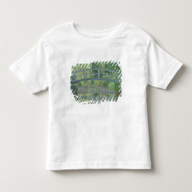 Claude Monet | The Waterlily Pond: Green Harmony Toddler T-Shirt (Front)