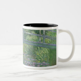 Claude Monet   The Waterlily Pond: Green Harmony Two-Tone Coffee Mug