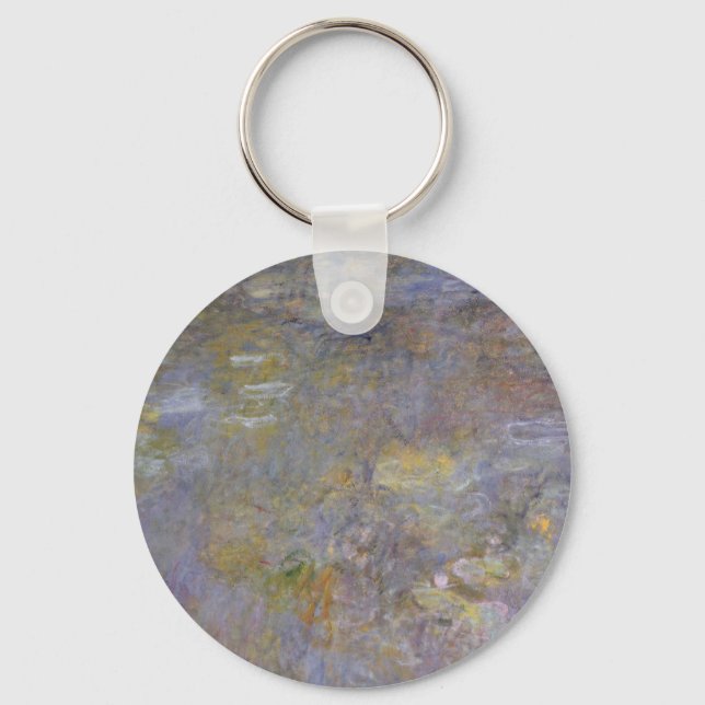 Claude Monet | The WaterLily Pond Key Ring (Front)