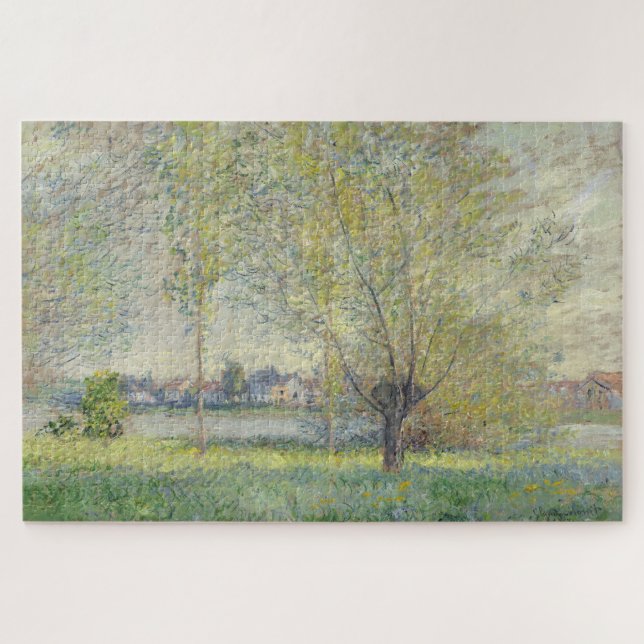 Claude Monet The Willows Jigsaw Puzzle (Horizontal)