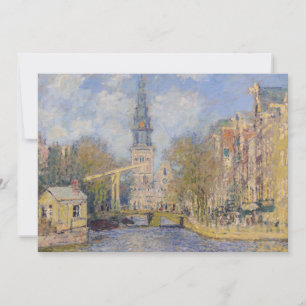 Claude Monet - The Zuiderkerk, Amsterdam Thank You Card