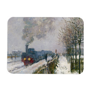 Claude Monet - Train in the Snow / The Locomotive Magnet