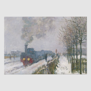 Claude Monet - Train in the Snow / The Locomotive Tissue Paper