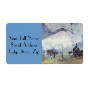 Claude Monet Train Station