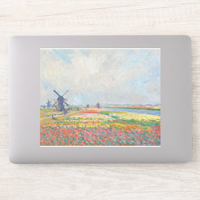 Claude Monet - Tulip Fields near The Hague (Computer)