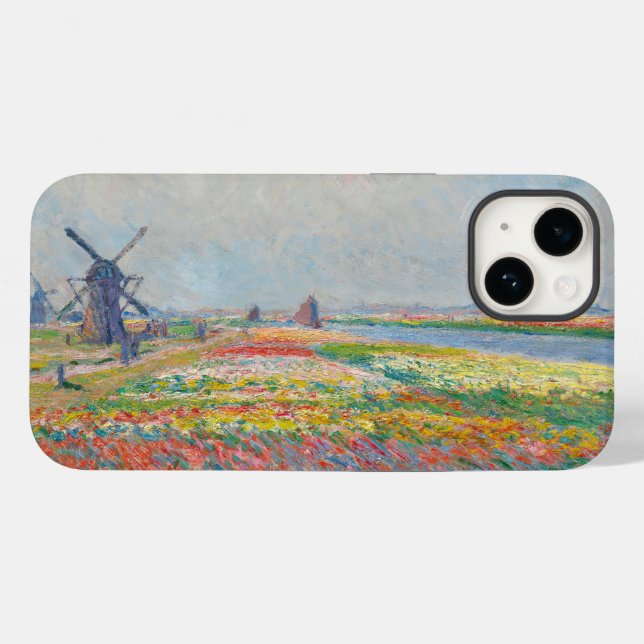 Claude Monet - Tulip Fields near The Hague Case-Mate iPhone Case (Back (Horizontal))