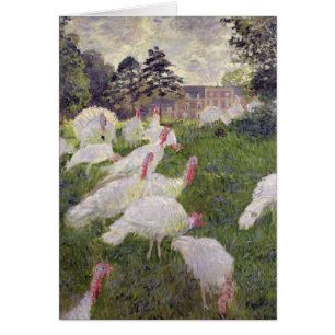 Claude Monet Turkeys at Chateau de Rottembourg