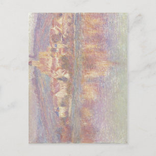 Claude Monet V?theuil 1901 Oil on canvas 88.3 x 91 Postcard