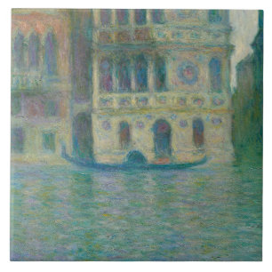 Claude Monet - Venice, Palazzo Dario Ceramic Tile