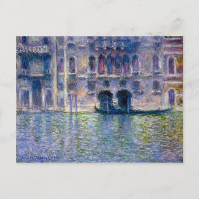 Claude Monet Venice Postcard (Front)