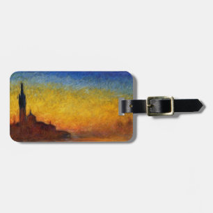 Claude Monet // Venice Twilight Luggage Tag