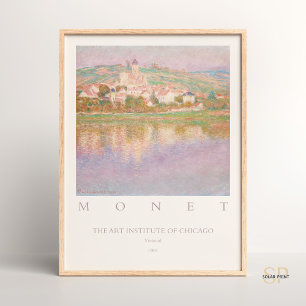 Claude Monet Vétheuil Impressionism Art Print