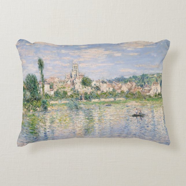 Claude Monet - Vetheuil in Summer Decorative Cushion (Front)